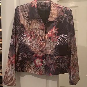Printed Blazer